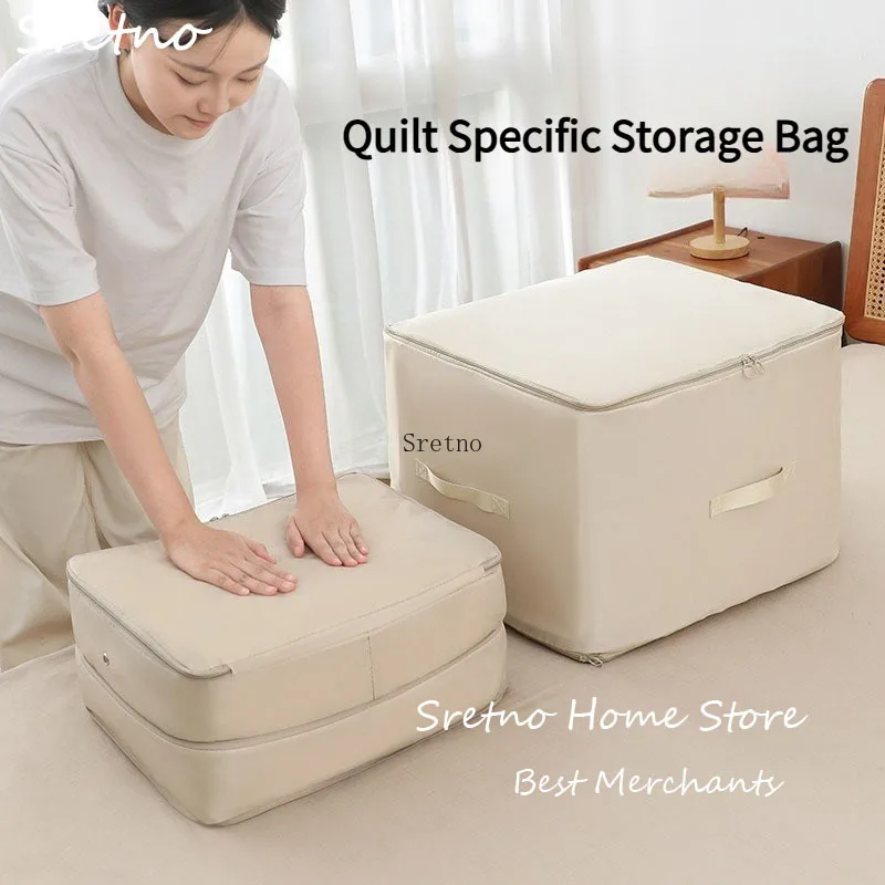 SRETNO Large Capacity Cotton Quilt Compression Storage Bag for Moving and Traveling Organizing Bag for Home Dust Pre Organizador
SRETNO Large Capacity Cotton Quilt Compression Storage Bag for Moving and Traveling Organizing Bag for Home Dust Pre Organizador