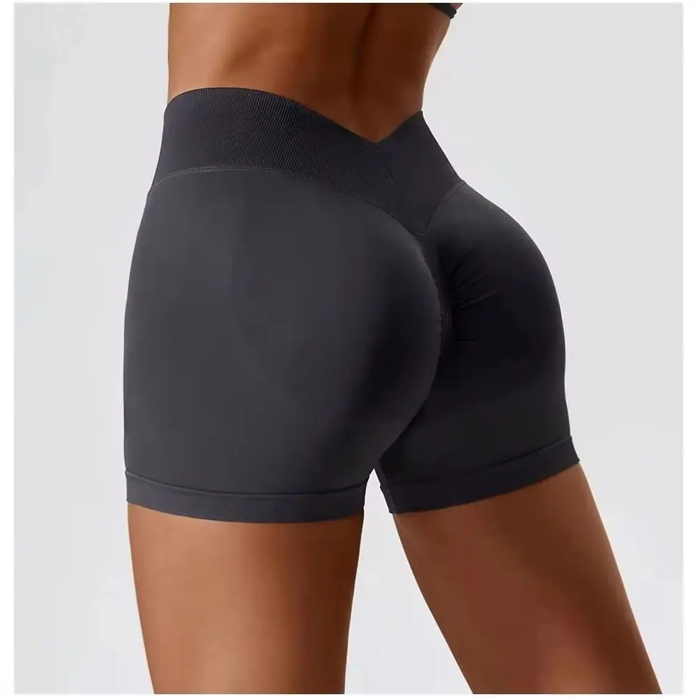 Seamless V Back Yoga Shorts Women Sportwear Fitness Tights Elastic Scrunch Gym Cycling Push Up Running Workout High Waist Shorts
Seamless V Back Yoga Shorts Women Sportwear Fitness Tights Elastic Scrunch Gym Cycling Push Up Running Workout High Waist Shorts