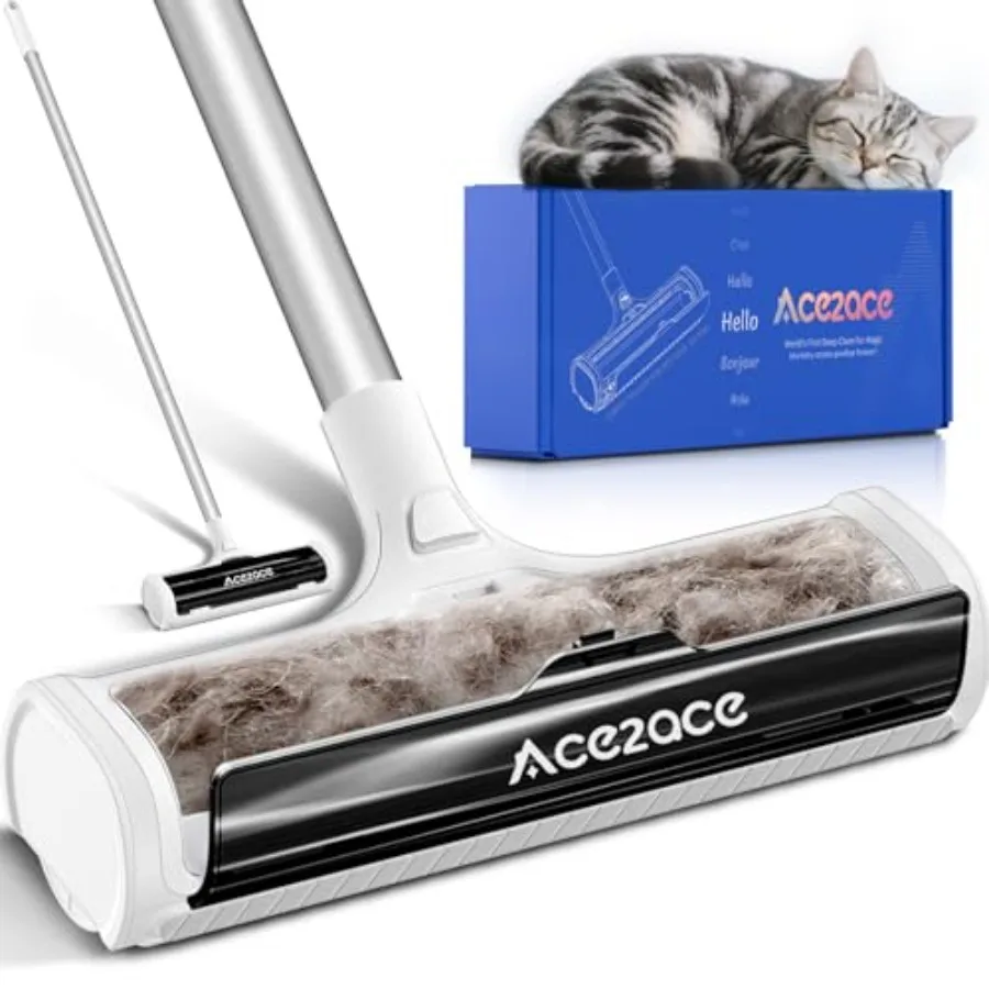 A3 Pro Carpet Roller for Pet Hair Carpet Pet Hair Removal Tool Reusable Large Lint Rollers 5 Feet Long Handle No Bending No Kne
A3 Pro Carpet Roller for Pet Hair Carpet Pet Hair Removal Tool Reusable Large Lint Rollers 5 Feet Long Handle No Bending No Kne