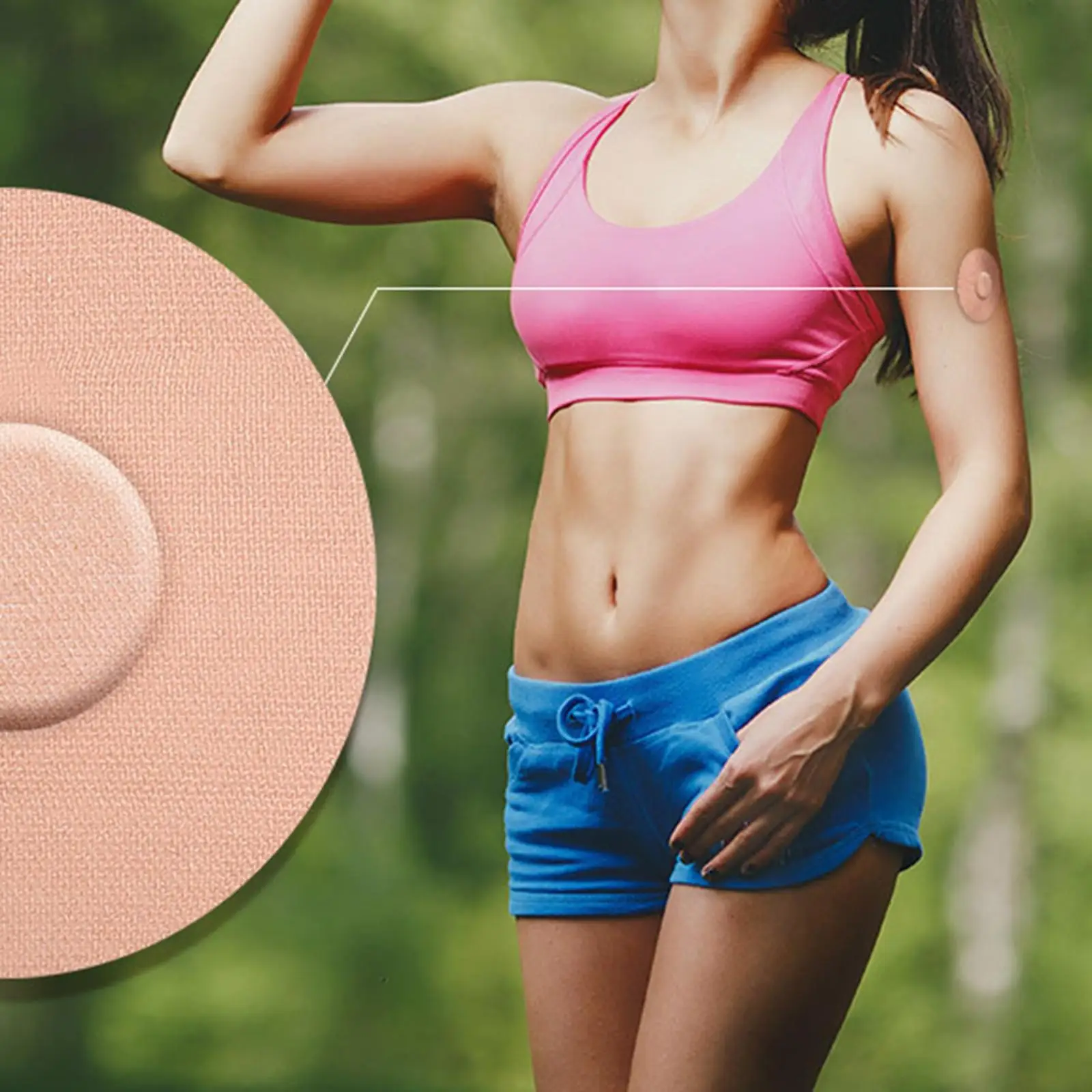 50Pack Sensor Covers Patches Precut CGM Tape with No Center Waterproof and Strong
50Pack Sensor Covers Patches Precut CGM Tape with No Center Waterproof and Strong