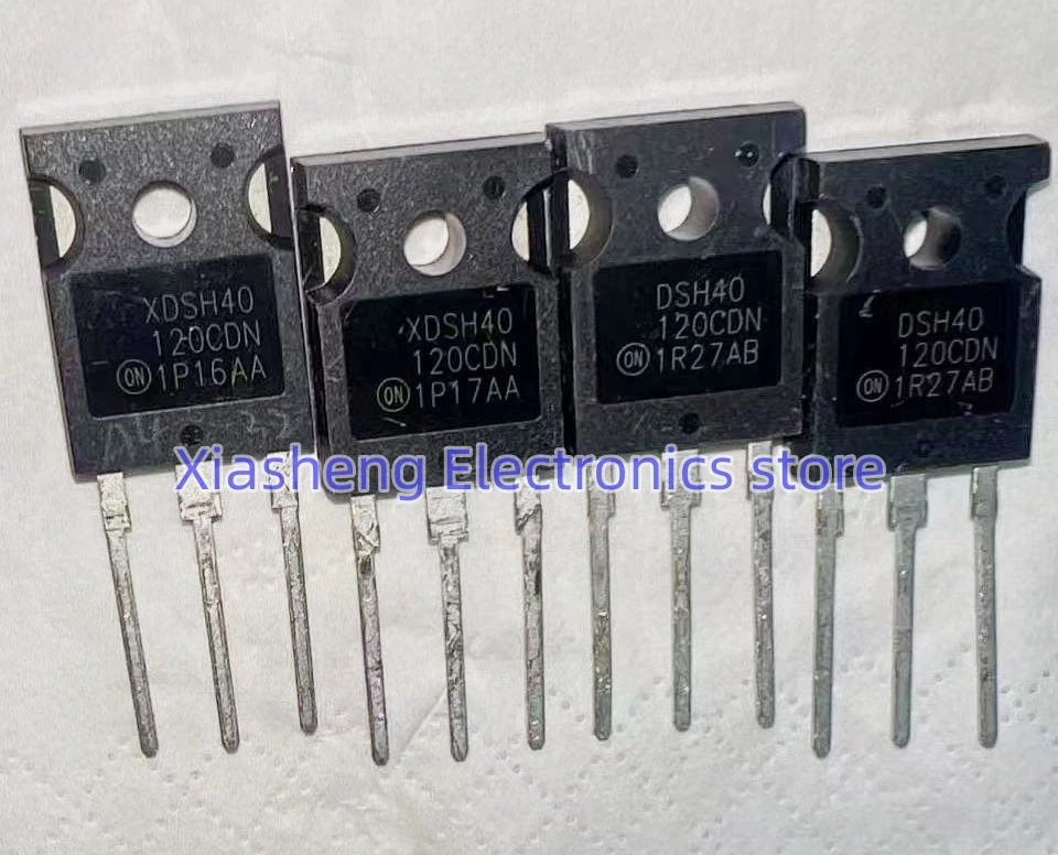 New Original 1Pcs XDSH40120CDN NDSH40120CDN TO-247 40A 1200V Silicon Carbide SiC Schottky Diode In Stock Good Quality
New Original 1Pcs XDSH40120CDN NDSH40120CDN TO-247 40A 1200V Silicon Carbide SiC Schottky Diode In Stock Good Quality