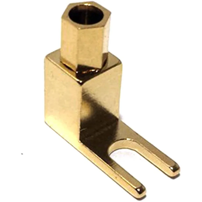 HOT!Right Angle Spade Fork & Binding Post - 4mm Banana Plug Socket - Spade Fork Connector for Speaker & Power & Amp(10 Pack)
HOT!Right Angle Spade Fork & Binding Post - 4mm Banana Plug Socket - Spade Fork Connector for Speaker & Power & Amp(10 Pack)