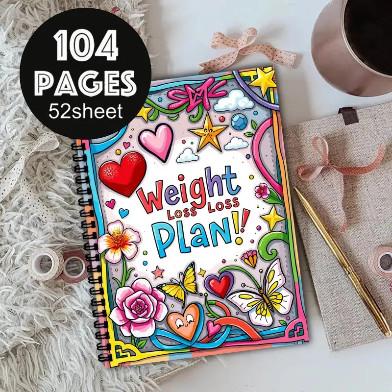 A5 Weight Loss and Fitness Planning Book, Daily and Weekly Exercise Tracker, Perfect as Office Supplies or Personal Health Diary
A5 Weight Loss and Fitness Planning Book, Daily and Weekly Exercise Tracker, Perfect as Office Supplies or Personal Health Diary