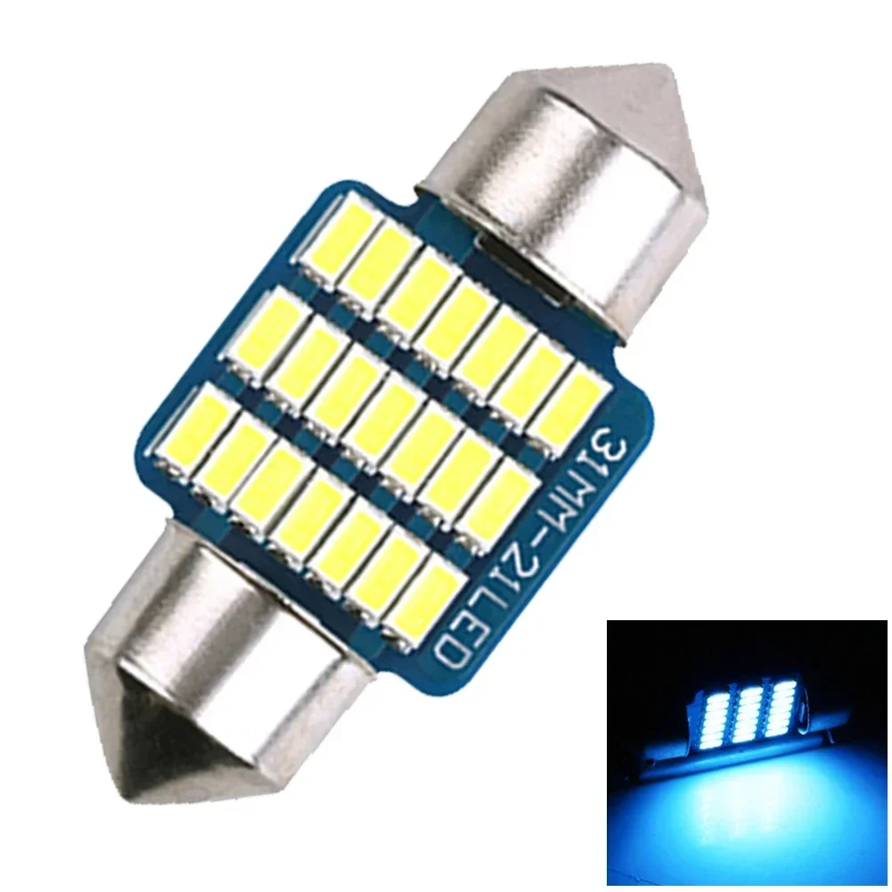 1 PC Double Tip Decoding Interior Decorative Lights LED Roof Reading Light 21SMD LED 31mm 600LM Aluminum Material
1 PC Double Tip Decoding Interior Decorative Lights LED Roof Reading Light 21SMD LED 31mm 600LM Aluminum Material