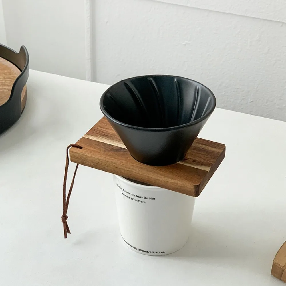 Reusable Coffee Filter with Base Eco-Friendly Coffee Dripper Cone Portable Porcelain Dripper Drip Coffee Funnel
Reusable Coffee Filter with Base Eco-Friendly Coffee Dripper Cone Portable Porcelain Dripper Drip Coffee Funnel