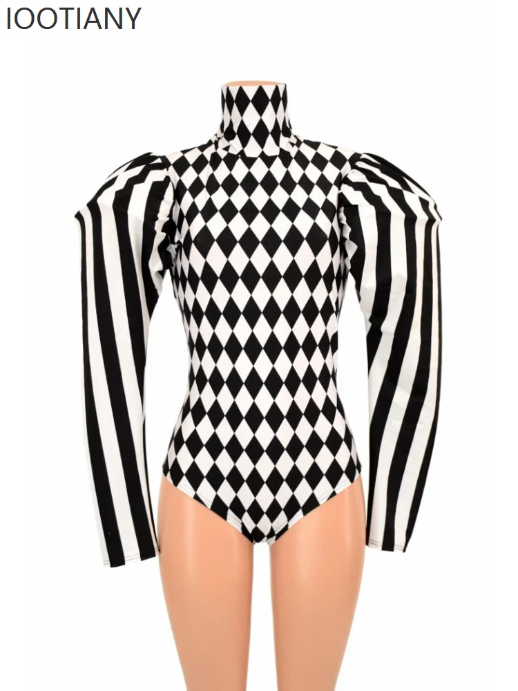 IOOTIANY Dark Clown Joker Buffon Sleeve Swimsuit Halloween Circus Swimwear Fashion Sexy Hollow Out Club Beach Party Bodysuit
IOOTIANY Dark Clown Joker Buffon Sleeve Swimsuit Halloween Circus Swimwear Fashion Sexy Hollow Out Club Beach Party Bodysuit