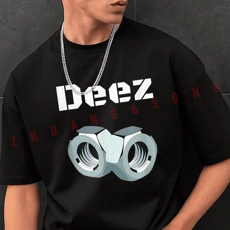 Funny Deez Nuts Graphic Motorcycle Fashion T-shirt Casual Trendy Tshirts For Summer Comfortable Short Sleeve Tops
Funny Deez Nuts Graphic Motorcycle Fashion T-shirt Casual Trendy Tshirts For Summer Comfortable Short Sleeve Tops