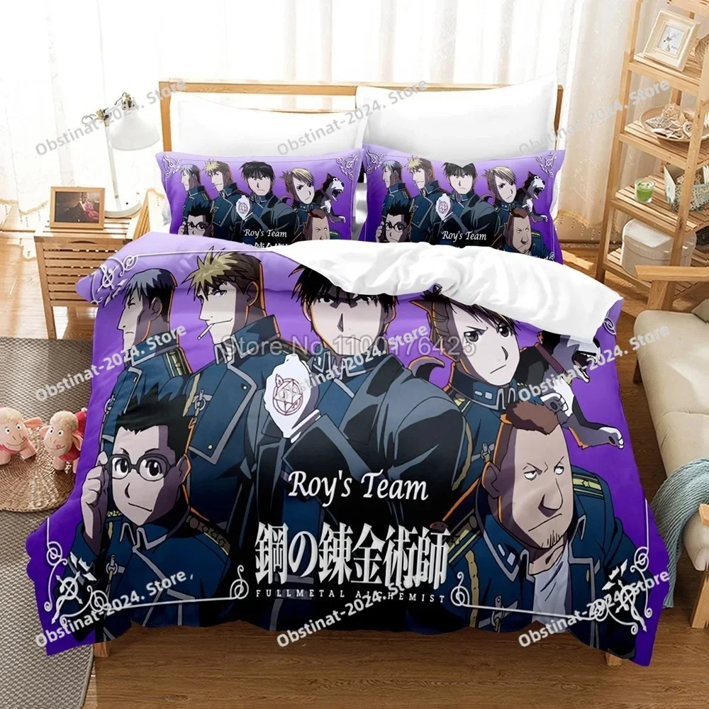 Anime Fullmetal Alchemist Bedding Set Cartoon Duvet Cover Sets Pillowcases Single Twin Double Queen King Size Bedclothes
Anime Fullmetal Alchemist Bedding Set Cartoon Duvet Cover Sets Pillowcases Single Twin Double Queen King Size Bedclothes