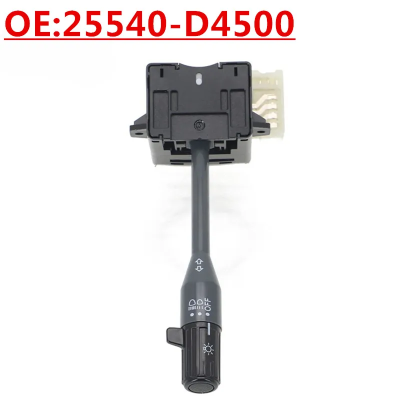 OE:25540-D4500 Suitable For Nissan Pathfinder Auto Parts Signal Light Steering Column Switch
OE:25540-D4500 Suitable For Nissan Pathfinder Auto Parts Signal Light Steering Column Switch