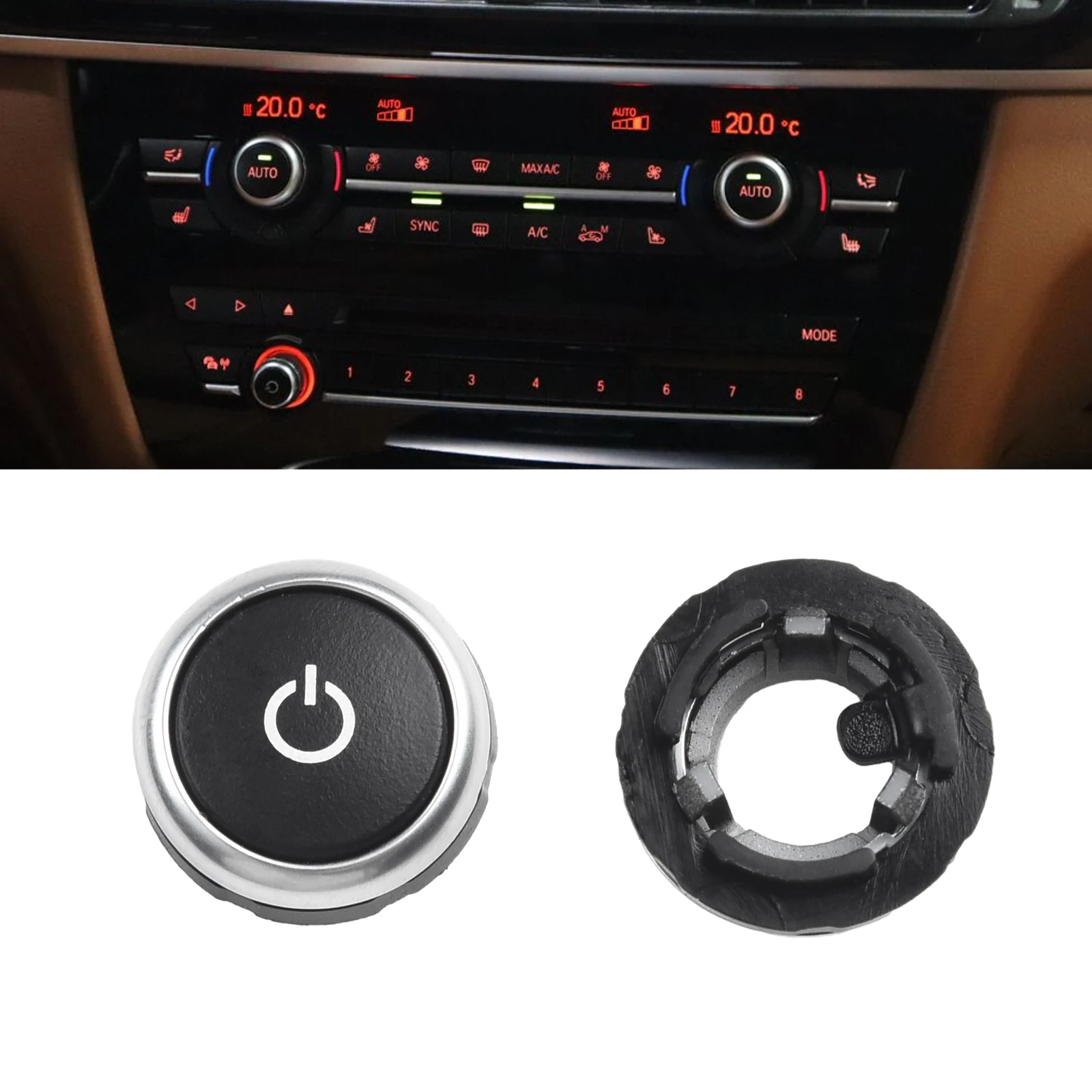 For BMW F01 F02 F03 F04 7-Series 2009-2013 Keep your For BMW's sound system under control with this volume adjust knob
For BMW F01 F02 F03 F04 7-Series 2009-2013 Keep your For BMW's sound system under control with this volume adjust knob