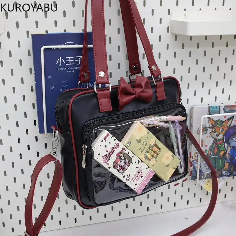 Harajuku Bags Purse Women Lolita Style Sweet Shoulder Underarm Bag Ladies Japanese Transparent Large Capacity Handbag Y2k Bags
Harajuku Bags Purse Women Lolita Style Sweet Shoulder Underarm Bag Ladies Japanese Transparent Large Capacity Handbag Y2k Bags