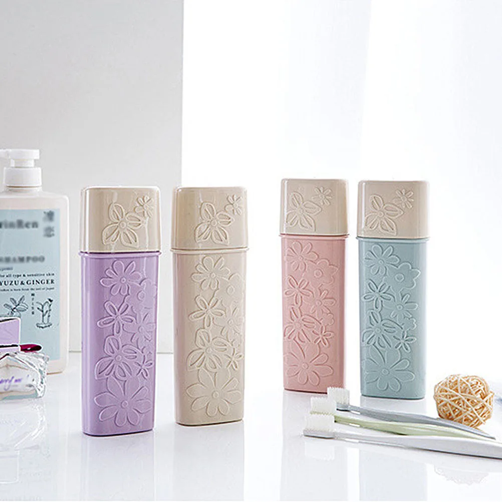 Box Travel Holder Box Compact Brush Case For Toothbrush Case Hiking Camping Bathroom Travel Toothbrush Holder Beige
Box Travel Holder Box Compact Brush Case For Toothbrush Case Hiking Camping Bathroom Travel Toothbrush Holder Beige