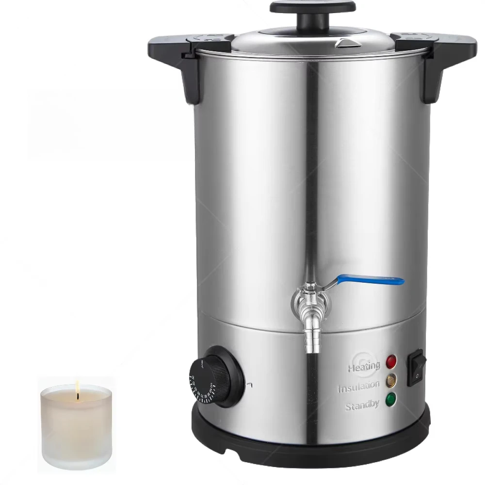 Wax Melting Machine, Candle Maker Household Products, Stainless Steel
Wax Melting Machine, Candle Maker Household Products, Stainless Steel
