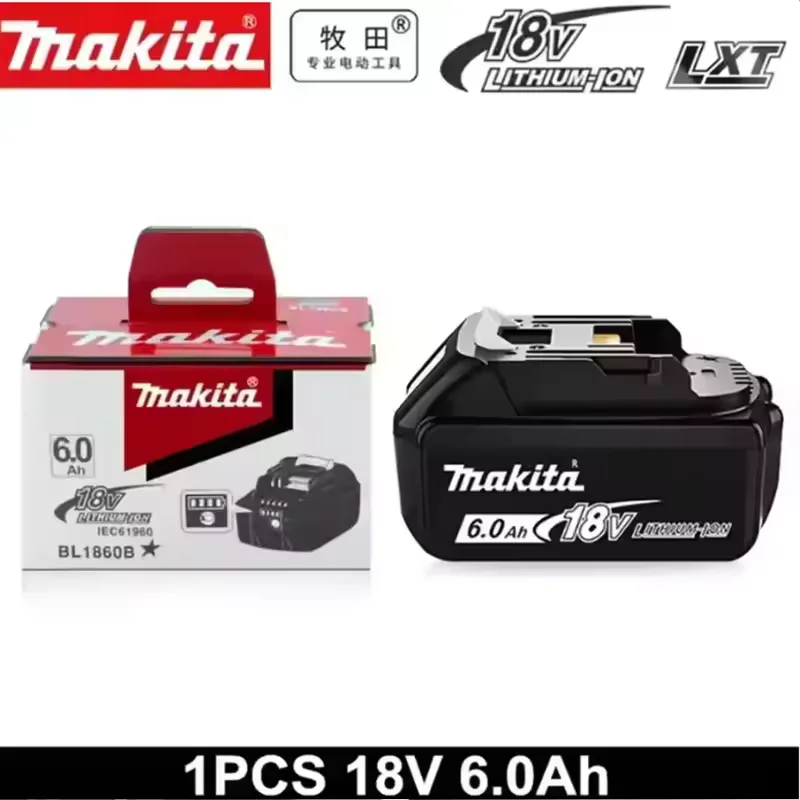 100% Original Makita 6Ah/5Ah for Makita 18V Battery BL1830B BL1850B BL1850 BL1840 BL1860 BL1815 Replacement Lithium Battery
100% Original Makita 6Ah/5Ah for Makita 18V Battery BL1830B BL1850B BL1850 BL1840 BL1860 BL1815 Replacement Lithium Battery