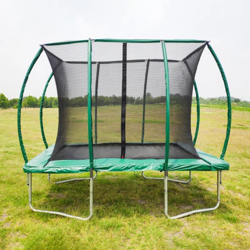 Outdoor Children Large Rectangle Garden Trampoline Big Rectangular Jumping Trampoline Bed Manufacturer Sale for Kids
Outdoor Children Large Rectangle Garden Trampoline Big Rectangular Jumping Trampoline Bed Manufacturer Sale for Kids