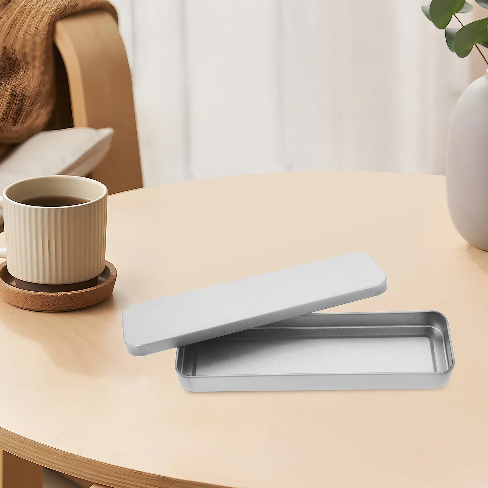 2 Pcs Tool Storage Box Stationery Organizer Pencil Case Classroom Holder Small Tinplate Metal Container 
2 Pcs Tool Storage Box Stationery Organizer Pencil Case Classroom Holder Small Tinplate Metal Container