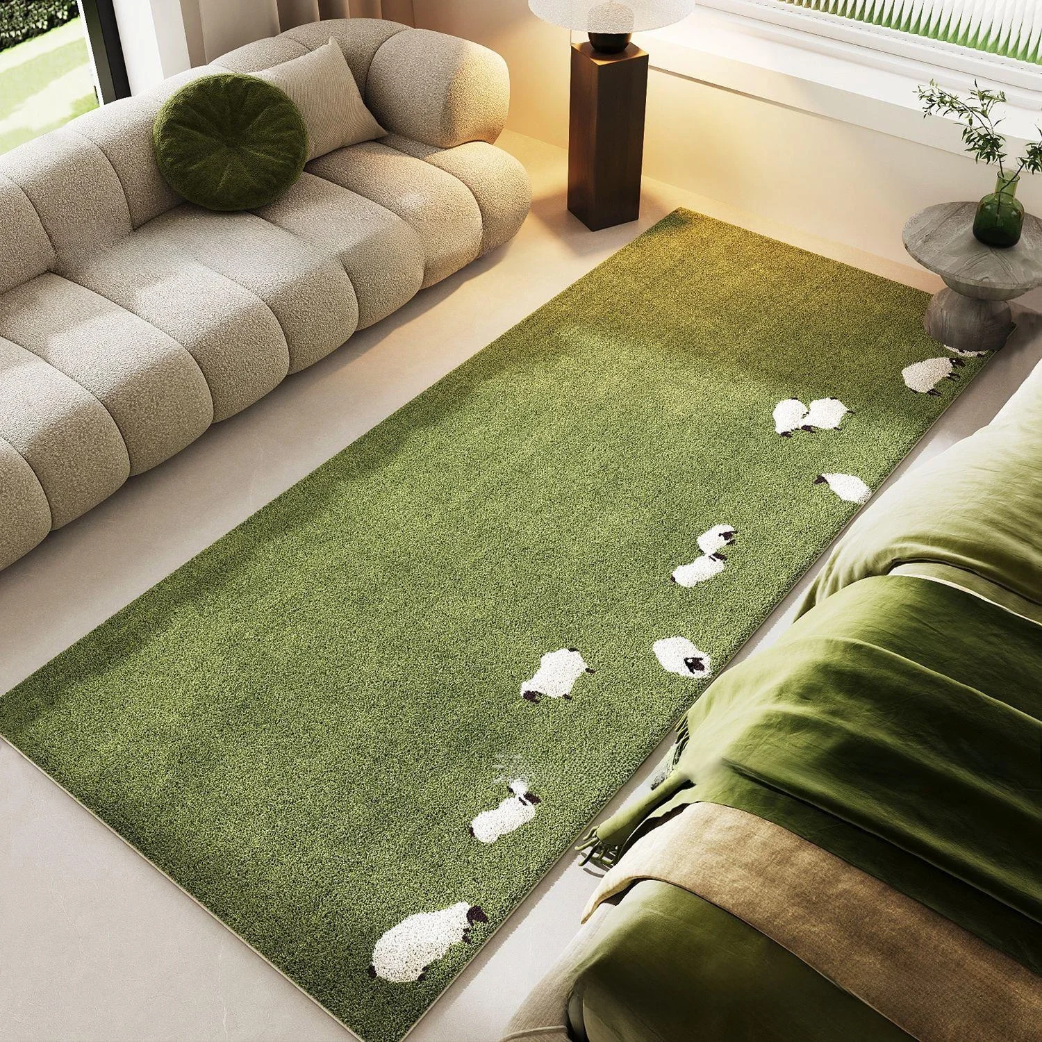 Easy to Maintain Anti-Slip Faux Cashmere Carpet for Bedroom Home Use High-End Feel Resistant to Dirt Small Style
Easy to Maintain Anti-Slip Faux Cashmere Carpet for Bedroom Home Use High-End Feel Resistant to Dirt Small Style