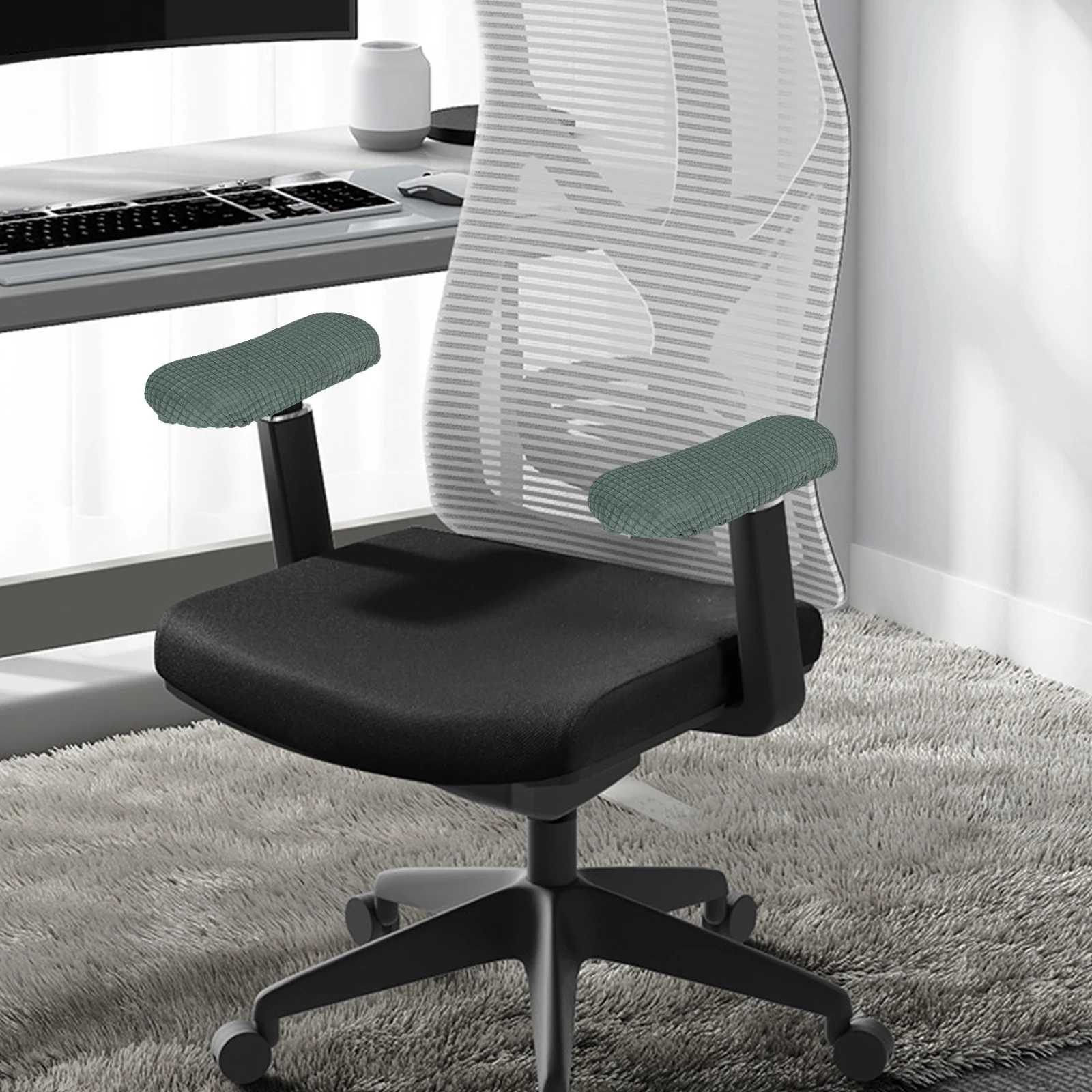 Office Chair Covers Stretchable Elastic Fit Arm Covers Waterproof Dirtresistant Armrest Protectors Armchair Parts
Office Chair Covers Stretchable Elastic Fit Arm Covers Waterproof Dirtresistant Armrest Protectors Armchair Parts