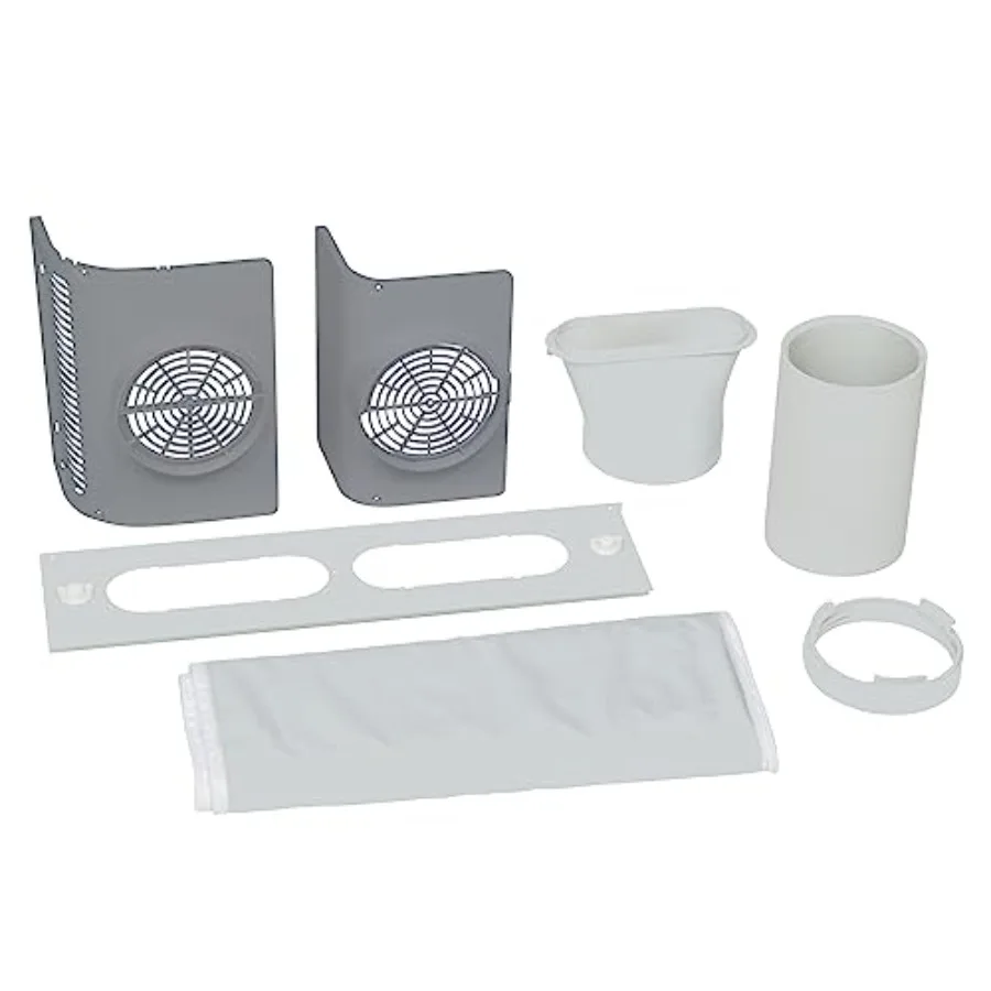 GE Dual Hose Kit for Portable Air Conditioner, Convert Single Hose Portable AC Unit to Dual Hose for Faster Cooling, Easy Insta
GE Dual Hose Kit for Portable Air Conditioner, Convert Single Hose Portable AC Unit to Dual Hose for Faster Cooling, Easy Insta