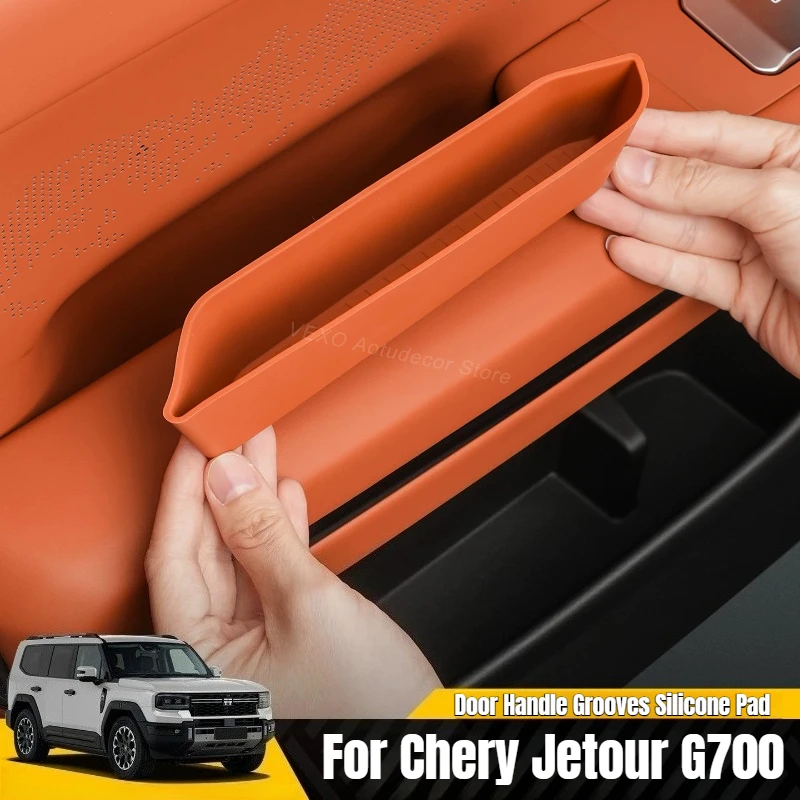 Door Side Storage Box Mat Anti-slip for Jetour G700 Silicone Door Handle Groove Pad Dustproof Interior Protector Car Accessories
Door Side Storage Box Mat Anti-slip for Jetour G700 Silicone Door Handle Groove Pad Dustproof Interior Protector Car Accessories