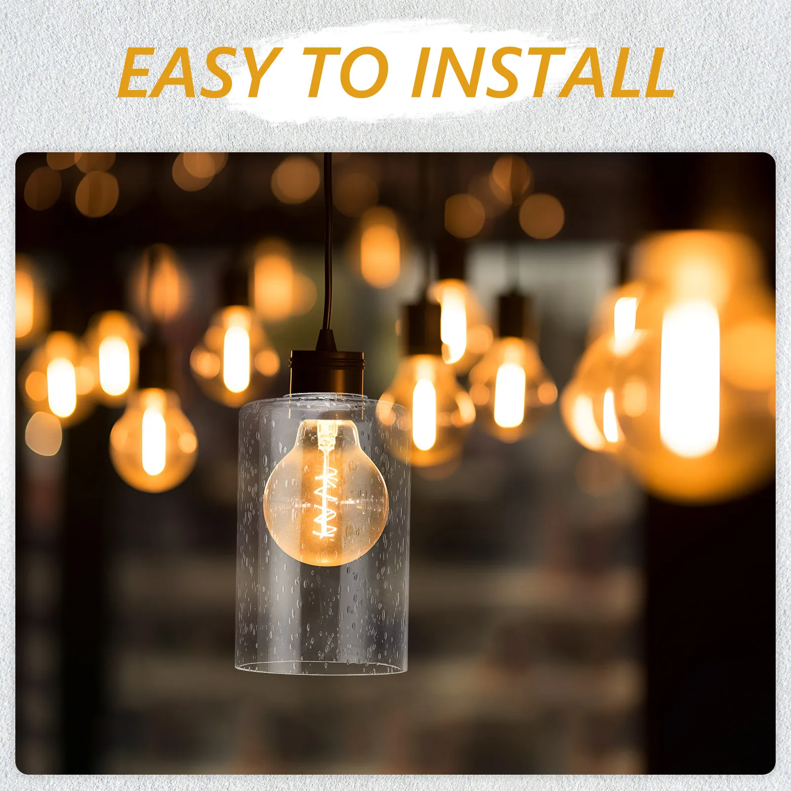 Transparent Bubble Glass Cylinder Lamp Shade Replacement for Modern Table Pendant Ceiling Wall Light Fixture Decorative
Transparent Bubble Glass Cylinder Lamp Shade Replacement for Modern Table Pendant Ceiling Wall Light Fixture Decorative