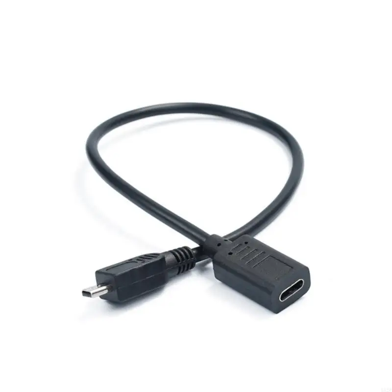 462E USB C to Mini USB 8Pin OTG Cable Type C Female to Mini USB 8 Pin Male Converter for Game Controller and Digital Cameras
462E USB C to Mini USB 8Pin OTG Cable Type C Female to Mini USB 8 Pin Male Converter for Game Controller and Digital Cameras
