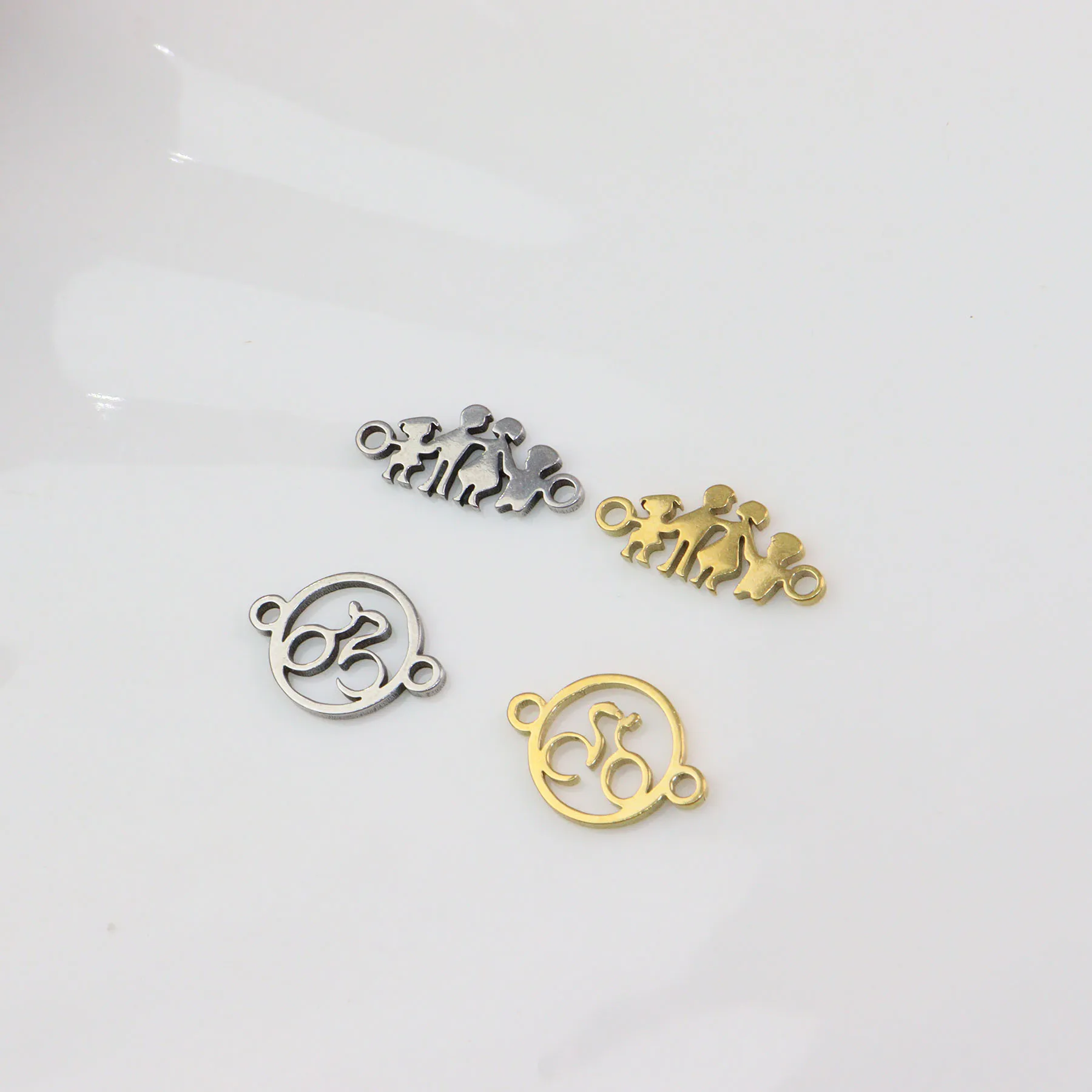 10pcs Stainless Steel Fashion Jewelry Connector Bracelet Making High Quality Vacuum Plated WaterProof
10pcs Stainless Steel Fashion Jewelry Connector Bracelet Making High Quality Vacuum Plated WaterProof