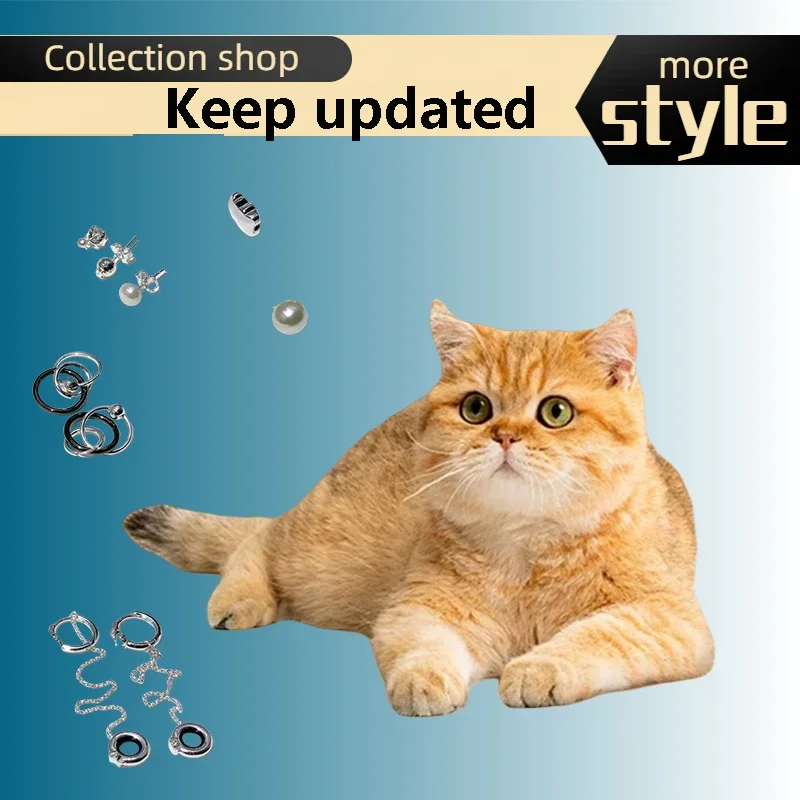 Cat accessories 2025 Spanish original jewelry pearl earrings fashionable luxury girls birthday party gift
Cat accessories 2025 Spanish original jewelry pearl earrings fashionable luxury girls birthday party gift