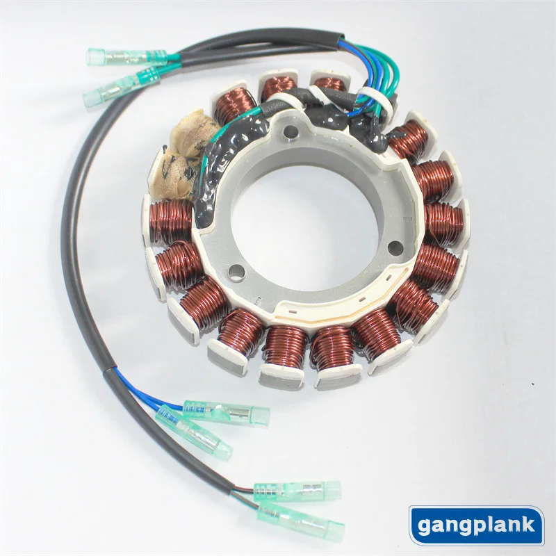 Outboard Motor Magnetic Coil Lighting Charging Coil 6AH-85510-00 for Yamaha Hidea Parsun 4-stroke 20 HP 6AH8551000
Outboard Motor Magnetic Coil Lighting Charging Coil 6AH-85510-00 for Yamaha Hidea Parsun 4-stroke 20 HP 6AH8551000