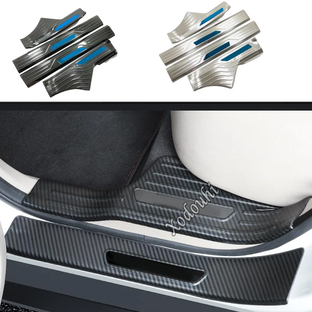 Car Stainless Steel Threshold Inner Door Sill Pedal Scuff Plate Cover Trim Frame For Nissan X-trail Xtrail Rogue 2021 2022 2023
Car Stainless Steel Threshold Inner Door Sill Pedal Scuff Plate Cover Trim Frame For Nissan X-trail Xtrail Rogue 2021 2022 2023