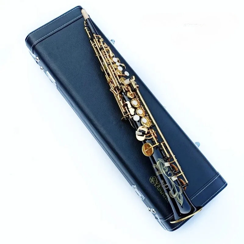 Сопрано-саксофон Bb 82Z Профессиональный саксофонный инструмент с футляром ---
Сопрано-саксофон Bb 82Z Профессиональный саксофонный инструмент с футляром ---