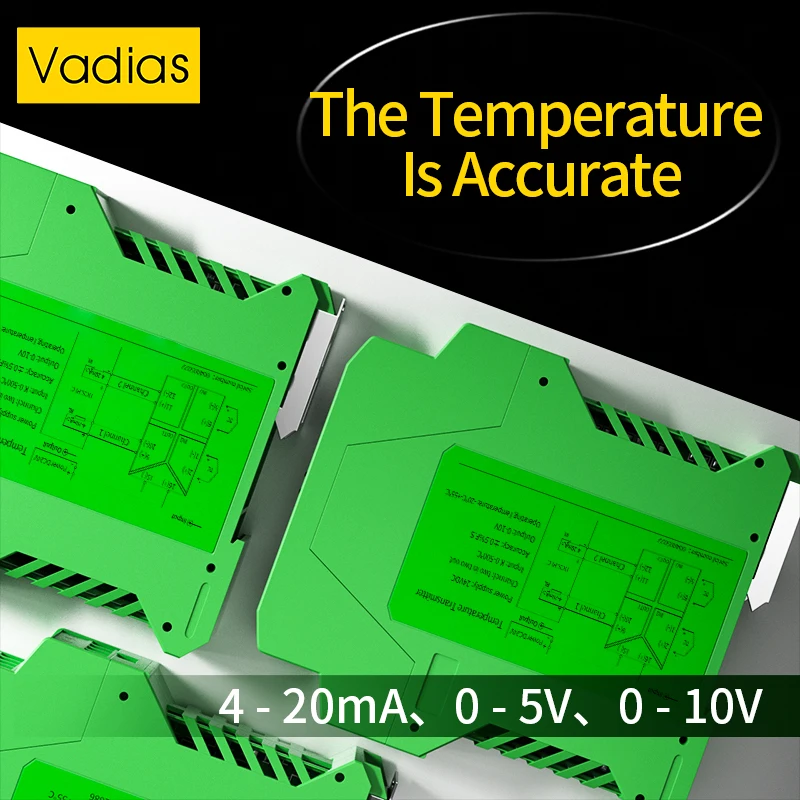 PT100 Temperature Transmitter 0-100℃ 0-200℃ PT100 Signal Converter 1 In 1 Out to 4-20mA 0-10V 0-5V RS485 Temperature Converter
PT100 Temperature Transmitter 0-100℃ 0-200℃ PT100 Signal Converter 1 In 1 Out to 4-20mA 0-10V 0-5V RS485 Temperature Converter