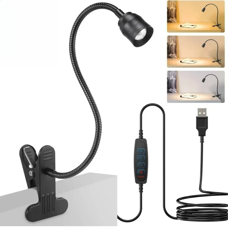 Zoomable LED Read Lights USB Clamp Book Light Flexible Gooseneck Read Night Light Adjustable Book Lamp Reading Lamp
Zoomable LED Read Lights USB Clamp Book Light Flexible Gooseneck Read Night Light Adjustable Book Lamp Reading Lamp