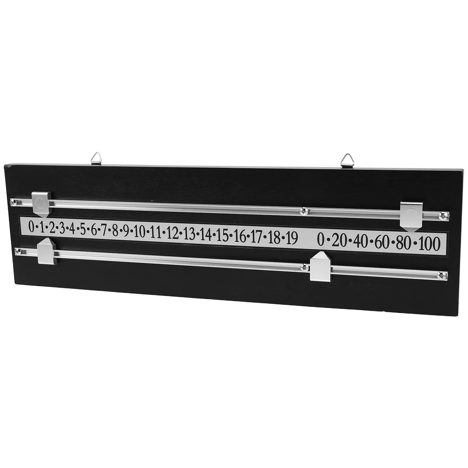 1Set Wall-Mounted Billiards Scoreboard Dual Tracks Rectangular Score Keeper for Snooker Pool Table Football Game Rooms
1Set Wall-Mounted Billiards Scoreboard Dual Tracks Rectangular Score Keeper for Snooker Pool Table Football Game Rooms