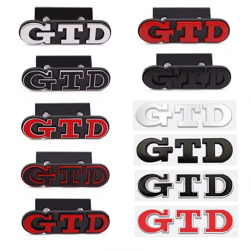 3D Metal GTD Logo Emblem Car Front Hood Grille Rear Trunk Sticker For Volkswagen VW Polo Golf 5 6 7 CC Passat Jetta Auto Styling
3D Metal GTD Logo Emblem Car Front Hood Grille Rear Trunk Sticker For Volkswagen VW Polo Golf 5 6 7 CC Passat Jetta Auto Styling