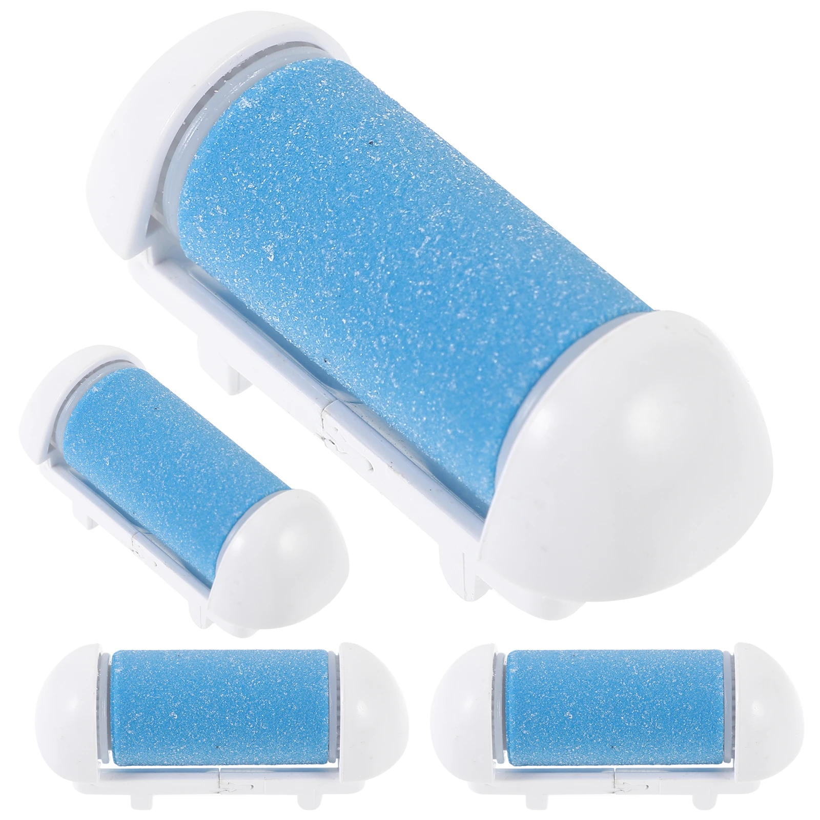 4 Pcs Replacement Roller Heads for Foot Grinder Accessories Effective Dead Skin Remover Callus Tool Blue Color Foot Care Nail
4 Pcs Replacement Roller Heads for Foot Grinder Accessories Effective Dead Skin Remover Callus Tool Blue Color Foot Care Nail