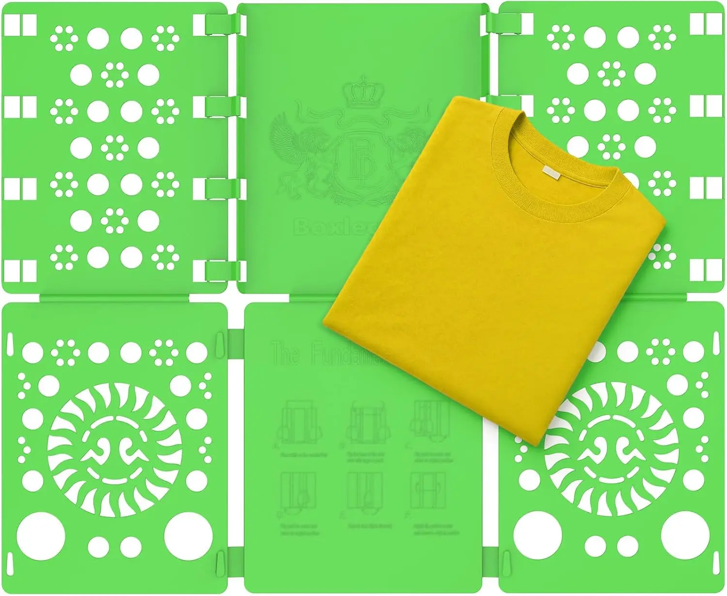 T-Shirt Folding Board - Portable Laundry Sorter, Durable Clothes Folder for Travel & Home
T-Shirt Folding Board - Portable Laundry Sorter, Durable Clothes Folder for Travel & Home