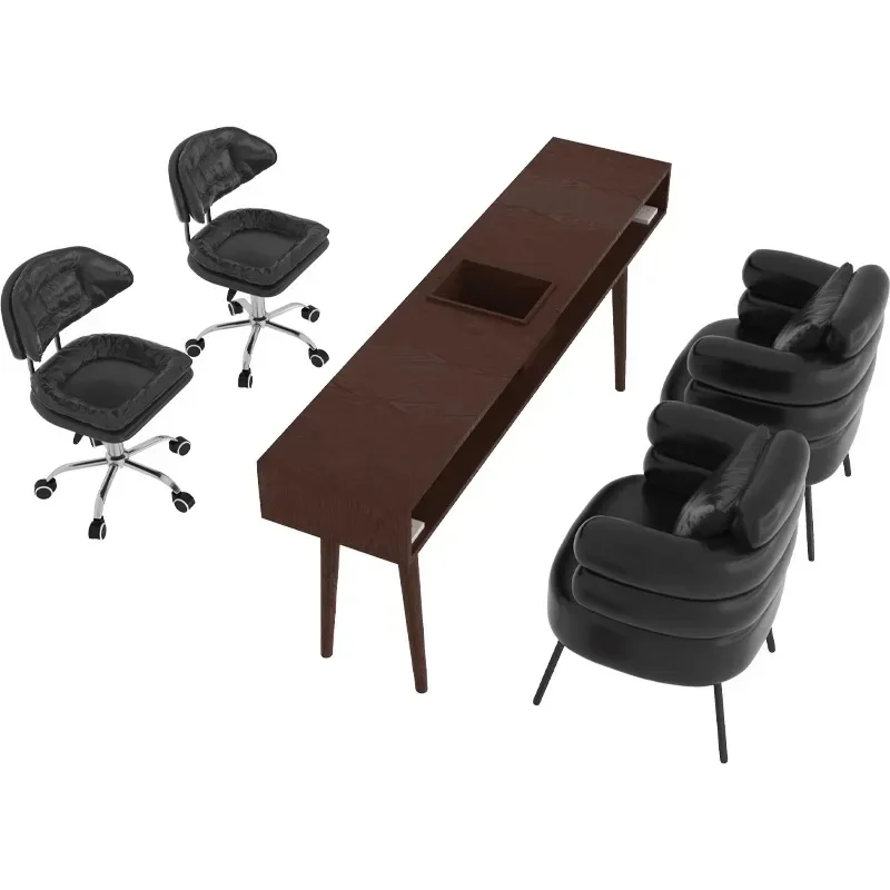 Manicure Nail Table Solid Wood Manicure Nail Desk Chair Medieval Style Salon Onglerie Mesa Para Manicurista Salon Furniture
Manicure Nail Table Solid Wood Manicure Nail Desk Chair Medieval Style Salon Onglerie Mesa Para Manicurista Salon Furniture