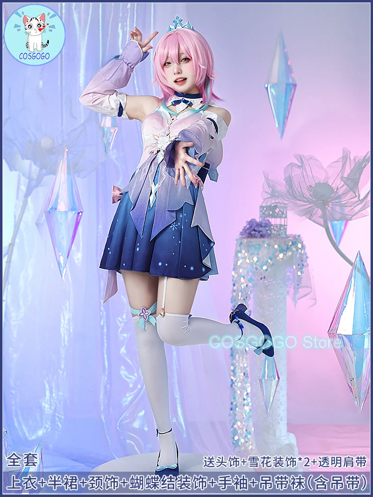 COSGOGO Game Honkai:Star Rail March 7th Ceremonial Dress Cosplay Costume Halloween Outfits Women Dress March 7th Wig
COSGOGO Game Honkai:Star Rail March 7th Ceremonial Dress Cosplay Costume Halloween Outfits Women Dress March 7th Wig