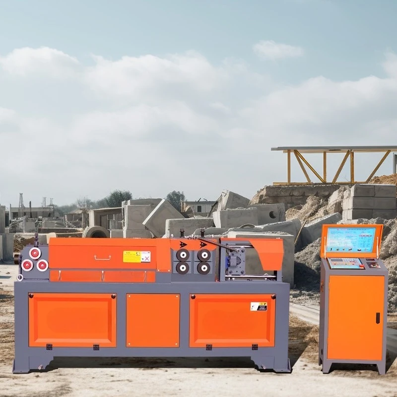 FOB Price Durable Rebar Straightener And Cutter For Heavy Duty Construction 4-12mm Steel Bar Straightening Machine High Speed
FOB Price Durable Rebar Straightener And Cutter For Heavy Duty Construction 4-12mm Steel Bar Straightening Machine High Speed