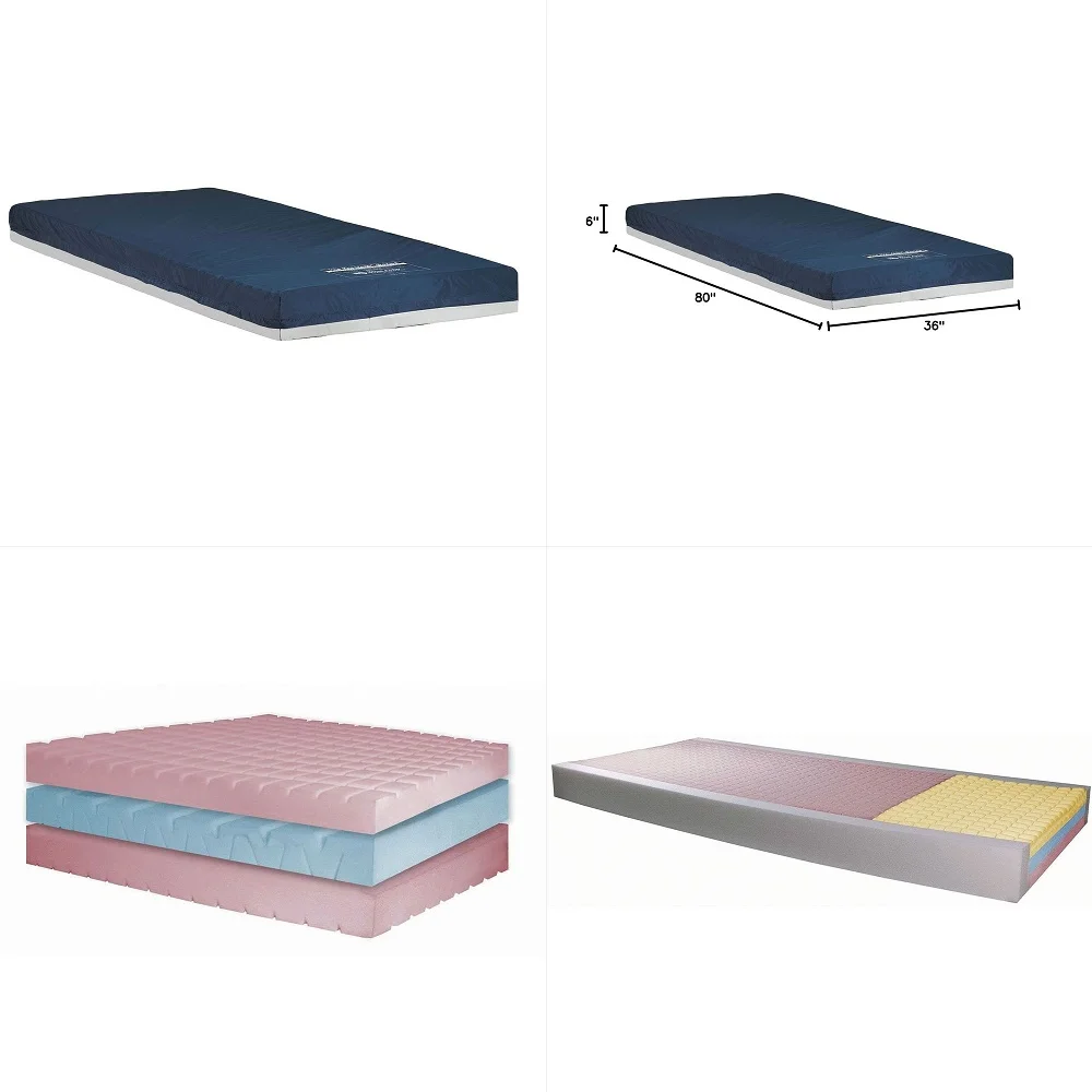 Chip Medical Medical PREVent Suspension Therapeutic Foam Mattress 36 x 80 x 6 BCSSII 3680
Chip Medical Medical PREVent Suspension Therapeutic Foam Mattress 36 x 80 x 6 BCSSII 3680
