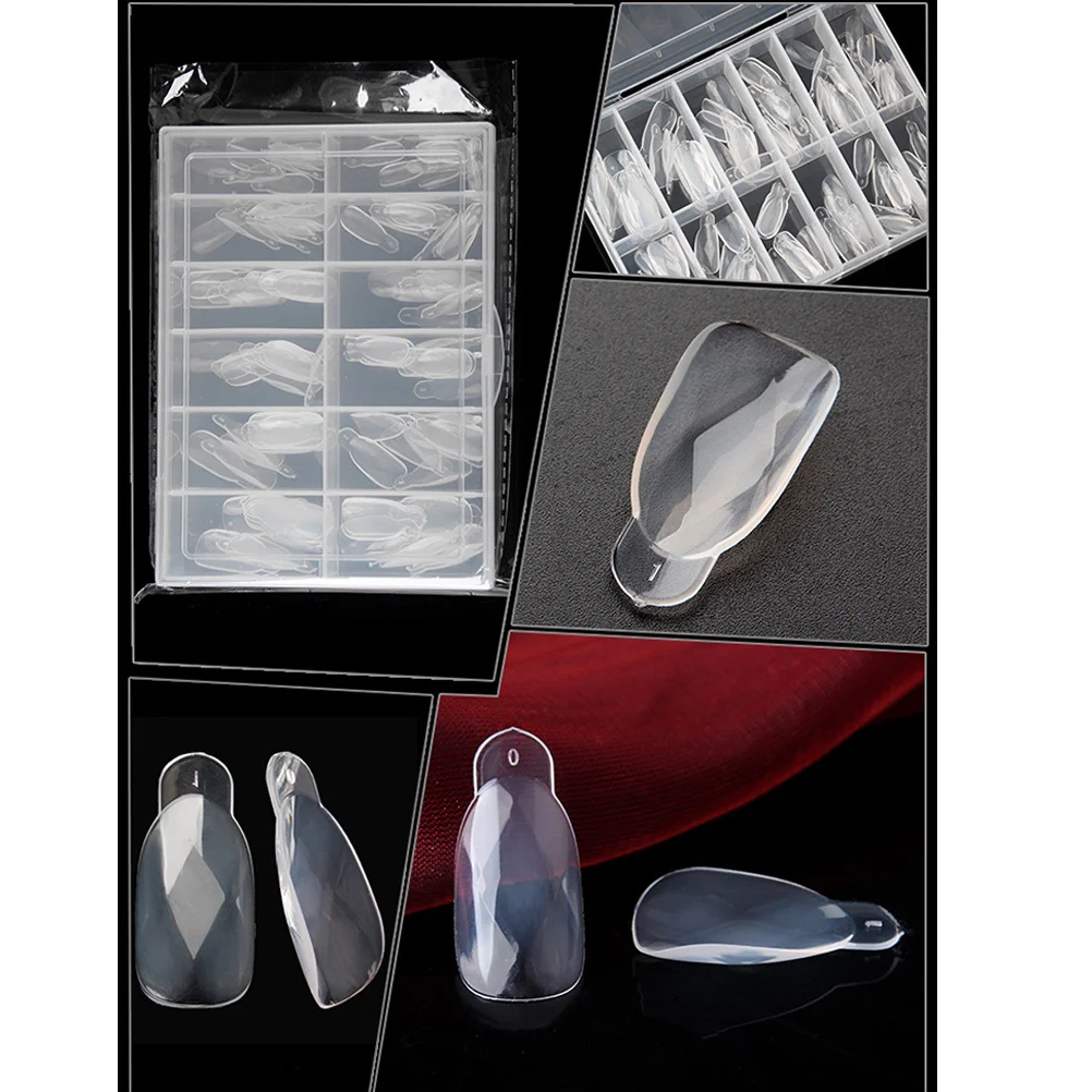 120 Pieces Rapid Extension Artificial Nails Sturdy Nail Mold Perfect for DIY Nail Art Accessories for Women Girls
120 Pieces Rapid Extension Artificial Nails Sturdy Nail Mold Perfect for DIY Nail Art Accessories for Women Girls