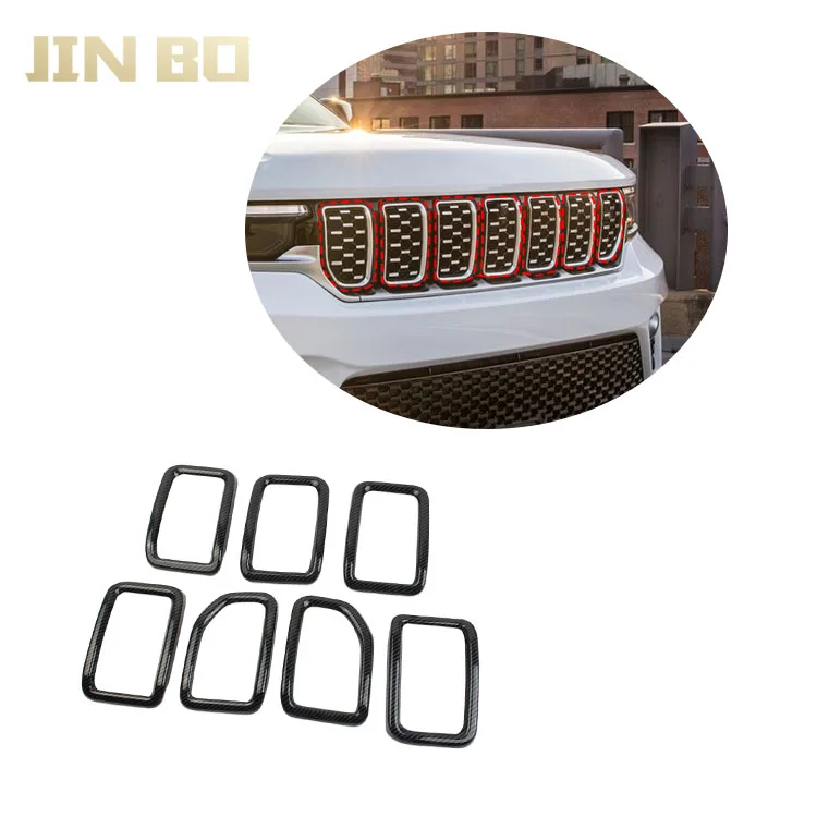 For 2022 Jeep Grand Cherokee 2021 2022 Grand Cherokee L Sticking Installation Carbon Fiber Front Bumper Grille Trim Cover
For 2022 Jeep Grand Cherokee 2021 2022 Grand Cherokee L Sticking Installation Carbon Fiber Front Bumper Grille Trim Cover