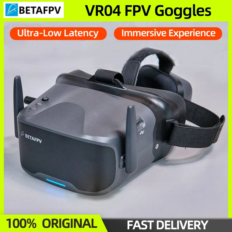 BETAFPV VR04 FPV Goggles Analog Video Headset 480P@30fps For FPV Aquila20 Drone Quadcopter In Stock
BETAFPV VR04 FPV Goggles Analog Video Headset 480P@30fps For FPV Aquila20 Drone Quadcopter In Stock