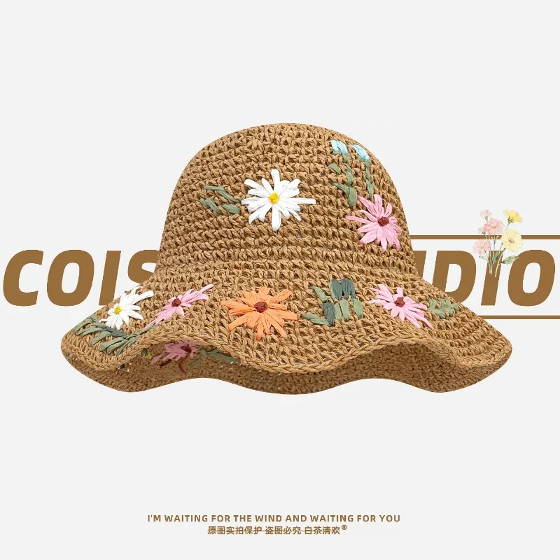 New Summer Flower Straw Sun Hat Women's Spring and Summer Vacation Beach Large Brim Shade Versatile Foldable Straw Caps
New Summer Flower Straw Sun Hat Women's Spring and Summer Vacation Beach Large Brim Shade Versatile Foldable Straw Caps