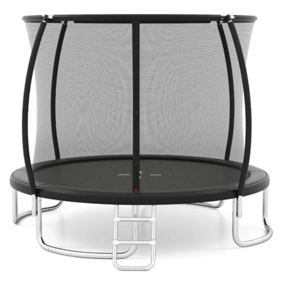 Outdoor 10FT ASTM Approved Trampolines with Enclosure Net Ladder Seamless Design Heavy Duty 880 1100LBS Backyard Recre
Outdoor 10FT ASTM Approved Trampolines with Enclosure Net Ladder Seamless Design Heavy Duty 880 1100LBS Backyard Recre