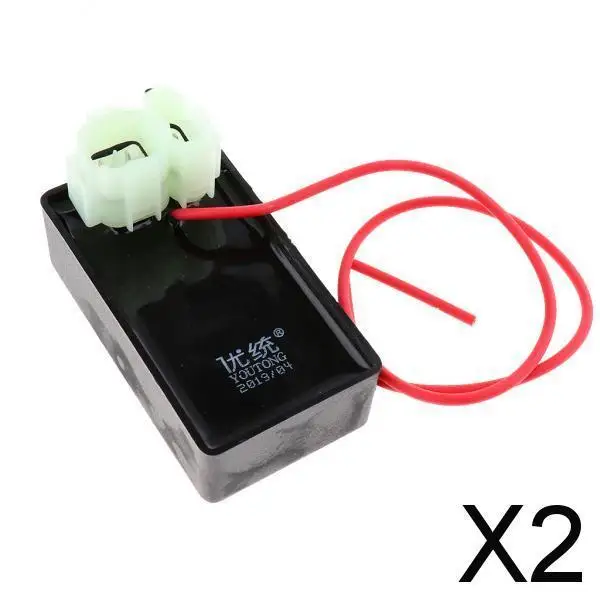 2X 1x CDI вертикальный регулятор зажигания мотоцикла DC для двигателя Kymco GY6-125
2X 1x CDI вертикальный регулятор зажигания мотоцикла DC для двигателя Kymco GY6-125