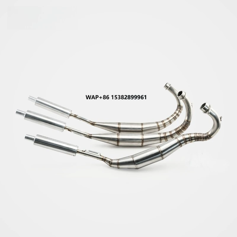New FORSOUND KH250 Retro Motorcycle 3-into-3 Stainless Steel Exhaust Pipe High-Temp Corrosion Resistance
New FORSOUND KH250 Retro Motorcycle 3-into-3 Stainless Steel Exhaust Pipe High-Temp Corrosion Resistance