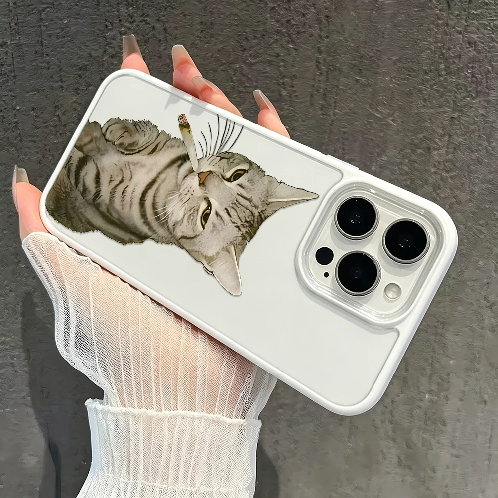 Funny Smoking Cat Ins Style Hard Case For Iphone 14 13 12 17 16 Plus 15 11 Pro Max Trendy Aesthetic Back Cover
Funny Smoking Cat Ins Style Hard Case For Iphone 14 13 12 17 16 Plus 15 11 Pro Max Trendy Aesthetic Back Cover