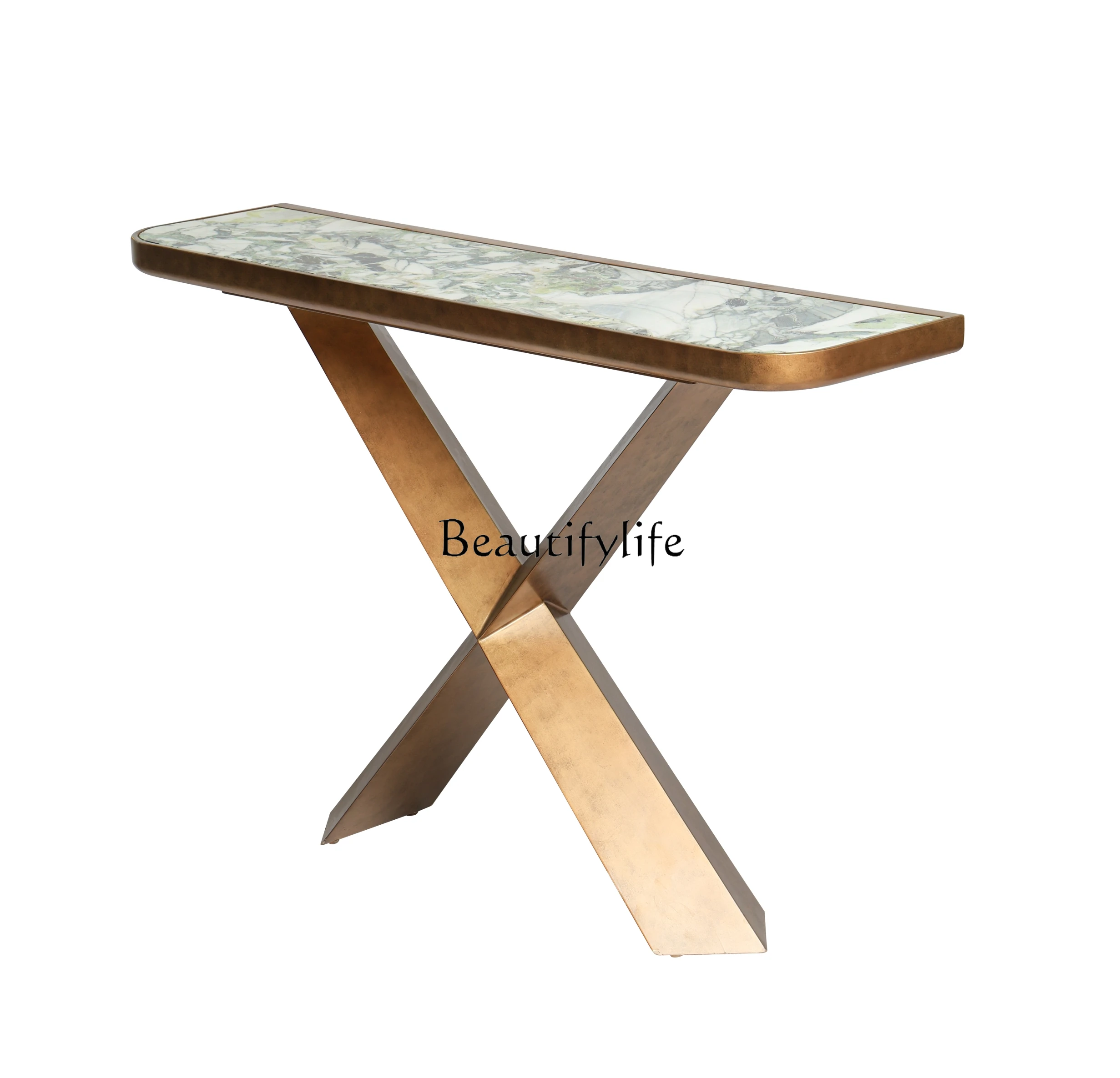 Natural Cold Emerald Marble Solid Wood Porch Guest Table Hallway Corridor Side Table
Natural Cold Emerald Marble Solid Wood Porch Guest Table Hallway Corridor Side Table
